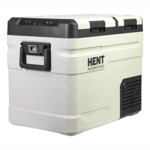 Geladeira Portátil 45L Duplex Bege Quadrivolt - Hent Automotivos