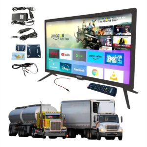 Smart Tv Portátil Automotiva Led 19" - 12v/24v