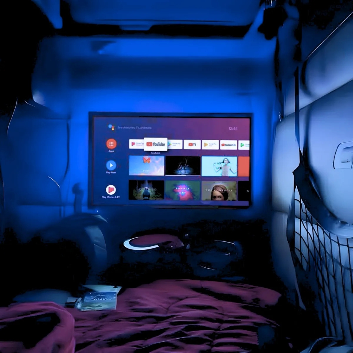 Smart Tv Portátil Automotiva Led 19" - 12v/24v - Imagem 3