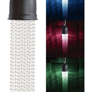 Abajur Led Rgb Com Controle Remoto Copo Preto