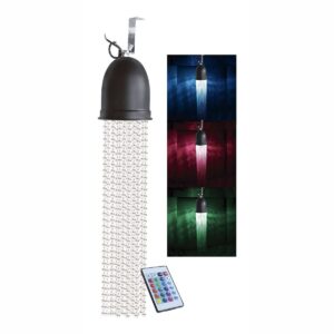 Abajur Led Rgb Com Controle Remoto Copo Preto