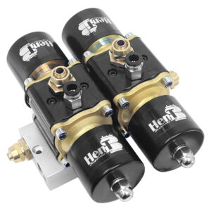 BLOCO 4 VÁLVULAS 1/2 PARA SUSPENSÃO A AR COM CONEXÕES - 12V